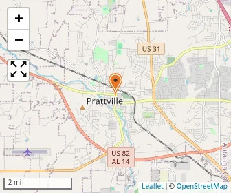 Map of First Baptist Preschool And Kindergarten