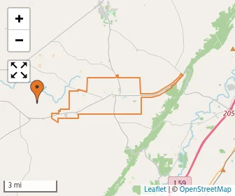 Area schools map