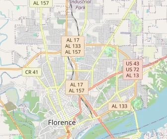 Area schools map