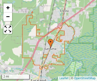 Area schools map