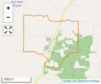 Area schools map