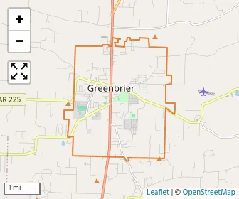 Area schools map