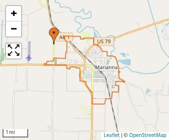Area schools map
