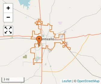 Area schools map