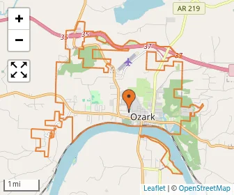 Area schools map