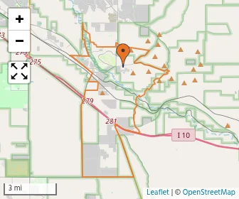 Area schools map