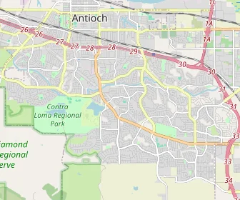 Area schools map