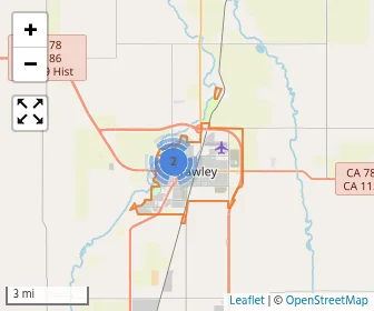 Area schools map