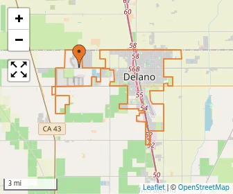 Area schools map
