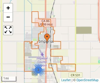 Area schools map