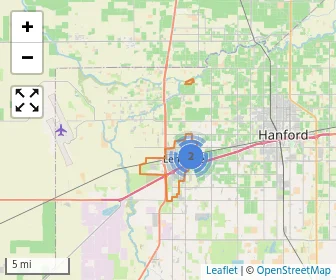 Area schools map