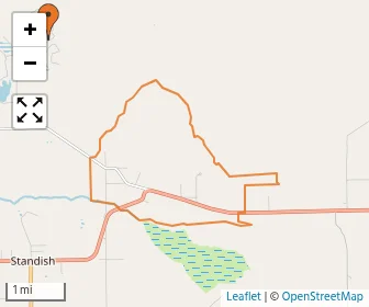 Area schools map