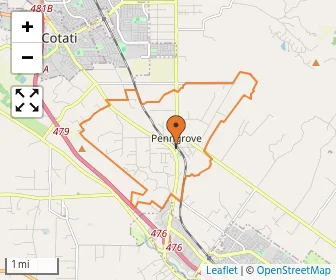 Area schools map
