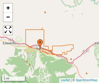Area schools map