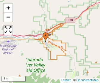 Area schools map