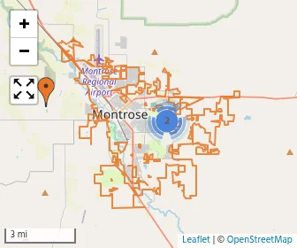 Area schools map