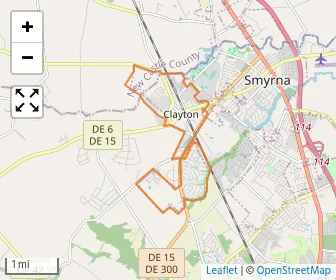 Area schools map