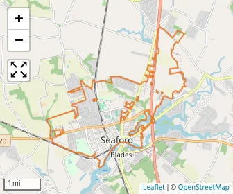 Area schools map