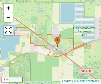 Area schools map