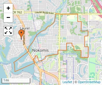 Area schools map