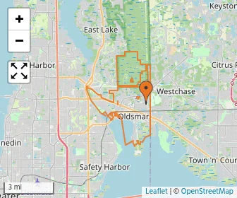 Area schools map