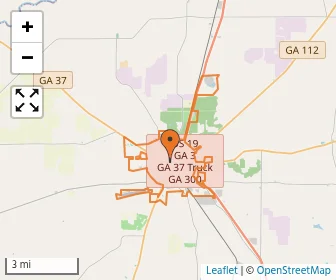 Area schools map