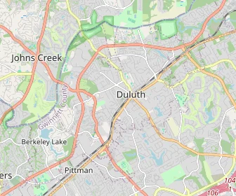 Area schools map