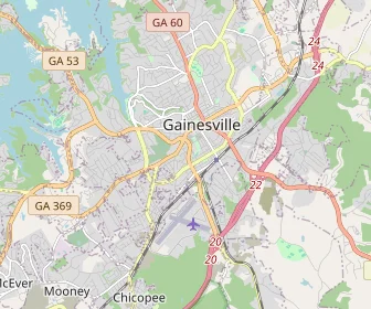 Area schools map
