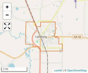 Area schools map
