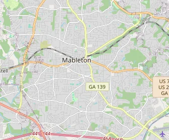 Area schools map