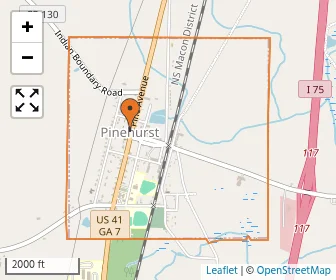 Area schools map