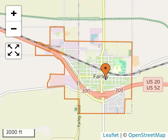 Area schools map