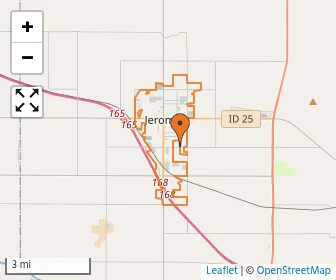 Area schools map