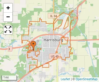 Area schools map