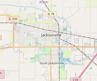 Area schools map