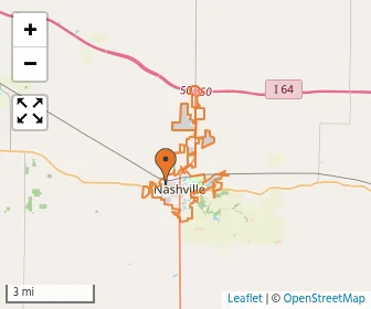Area schools map