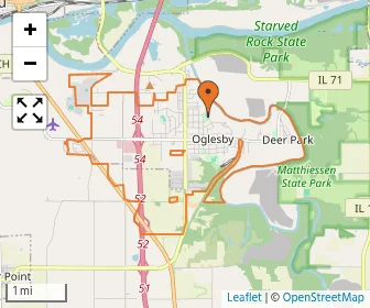 Area schools map