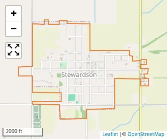 Area schools map