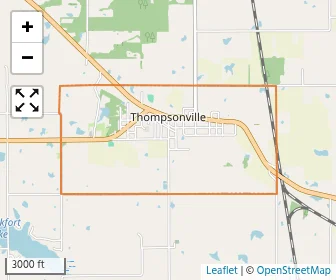 Area schools map