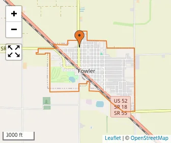 Area schools map