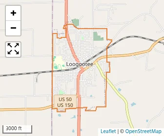 Area schools map