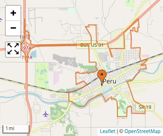 Area schools map