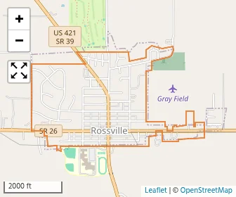 Area schools map