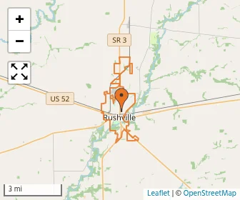 Area schools map