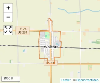Area schools map