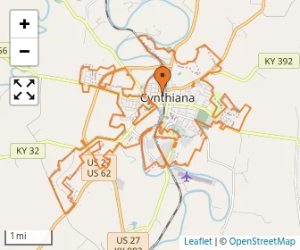 Area schools map