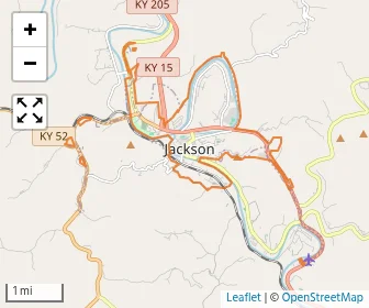 Area schools map
