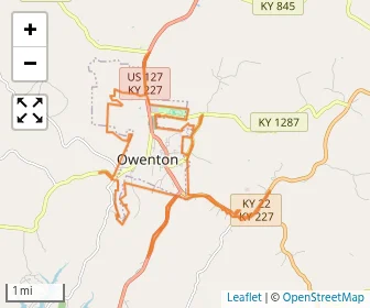 Area schools map