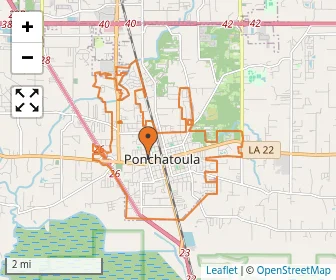Area schools map