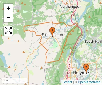 Area schools map
